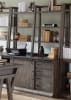 Stone Brook Jr Executive 5 Piece Home Office Set in Rustic Saddle Finish by Liberty Furniture - LIB-466-HOJ-5PD - Image 4 of 0