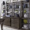 Stone Brooke Jr Executive Credenza Set in Rustic Saddle Finish by Liberty Furniture - LIB-466-HOJ-JEC - Image 1 of 0