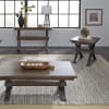 Sonoma Road 3 Piece Rectangular Cocktail Table Set in Weathered Beaten Bark Finish by Liberty Furniture - LIB-473-OT-3PCS - Image 1 of 0