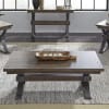 Sonoma Road 3 Piece Rectangular Cocktail Table Set in Weathered Beaten Bark Finish by Liberty Furniture - LIB-473-OT-3PCS - Image 2 of 0