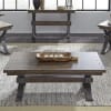 Sonoma Road 4 Piece Console Bar Table Set in Weather Beaten Bark Finish by Liberty Furniture - 473-OT-4PCS - Image 5 of 0