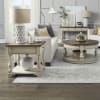 Morgan Creek 56 Inch TV Console in Antique White Finish with Wire Brushed Tobacco Accents by Liberty Furniture - 498-TV56 - Image 3 of 0