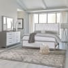 Palmetto Heights Panel Bed 6 Piece Bedroom Set in Two Tone Shell White and Driftwood Finish by Liberty Furniture - 499-BR-QPBDMN - Image 1 of 0