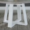Palmetto Heights Round Pedestal Table 5 Piece Dining Set in Two Tone Shell White and Driftwood Finish by Liberty Furniture - 499-DR-O5PDS - Image 3 of 0