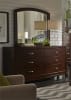 Avalon Upholstered Bed in Dark Truffle Finish by Liberty Furniture - 505-BR-QLB - Image 3 of 0
