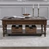 Arden Road 3 Piece Rectangular Cocktail Table Set in Satin Cherry Finish by Liberty Furniture - LIB-512-OT-3PCS - Image 2 of 0