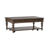 Arden Road 3 Piece Rectangular Cocktail Table Set in Satin Cherry Finish by Liberty Furniture - LIB-512-OT-3PCS - Image 3 of 0