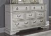 Abbey Park Panel Bed in Antique White Finish by Liberty Furniture - 520-BR-QPB - Image 4 of 0