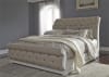 Abbey Park Upholstered Sleigh Bed in Antique White Finish by Liberty Furniture - 520-BR-QUSL - Image 1 of 0