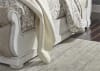 Abbey Park Upholstered Sleigh Bed in Antique White Finish by Liberty Furniture - 520-BR-QUSL - Image 4 of 0