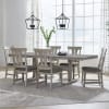 Hallendale 5 Piece Trestle Dining Room Set in Gravel Wash Finish by Liberty Furniture - LIB-528-CD-5TRS - Image 3 of 0