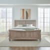 Rustic Traditions Sleigh Bed in Saddle Tan Finish by Liberty Furniture - LIB-589WT-BR-QSL - Image 1 of 0