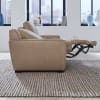 Blake 2 Piece Power Reclining Sofa Set in Sophia Oatmeal Leather Finish by Liberty Furniture - LIB-6000OM-UPH-SOLO - Image 3 of 0