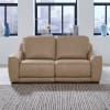 Blake 2 Piece Power Reclining Sofa Set in Sophia Oatmeal Leather Finish by Liberty Furniture - LIB-6000OM-UPH-SOLO - Image 4 of 0