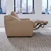 Blake 2 Piece Power Reclining Sofa Set in Sophia Oatmeal Leather Finish by Liberty Furniture - LIB-6000OM-UPH-SOLO - Image 5 of 0