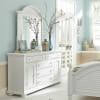 Summer House I Panel Bed 6 Piece Bedroom Set in Oyster White & Navy Finish by Liberty Furniture - 607-BR-QPBDMN - Image 4 of 0