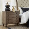 Americana Farmhouse Upholstered Sleigh Bed 6 Piece Bedroom Set in Dusty Taupe Finish by Liberty Furniture - 615-BR-QSLDMN - Image 5 of 0
