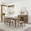 Americana Farmhouse 5 Piece Rectangular Dining Room Set in Dusty Taupe Finish by Liberty Furniture - LIB-615-CD-5RLS - Image 1 of 0