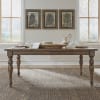 Americana Farmhouse Leg Table 7 Piece Dining Set in Dusty Taupe Finish by Liberty Furniture - 615-DR-7LGS - Image 2 of 0