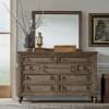 Americana Farmhouse Leg Table 5 Piece Dining Set in Dusty Taupe Finish by Liberty Furniture - 615-DR-O5LTS - Image 5 of 0
