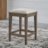 Americana Farmhouse 4 Piece Console Bar Table Set in Taupe Finish by Liberty Furniture - 615-OT-4PCS - Image 3 of 0