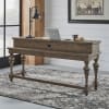 Americana Farmhouse Console Bar Table in Taupe Finish by Liberty Furniture - 615-OT7637 - Image 1 of 0
