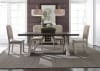 Willowrun Trestle Table 5 Piece Dining Set in Rustic White and Weathered Gray Top Finish by Liberty Furniture - LIB-619-DR-5TRS - Image 1 of 0
