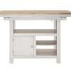 Lindsey Farm 5 Piece Gathering Table Set in Weathered White and Sandstone Finish by Liberty Furniture - 62WH-CD-5GTS - Image 4 of 0