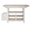 Lindsey Farm 5 Piece Gathering Table Set in Weathered White and Sandstone Finish by Liberty Furniture - 62WH-CD-5GTS - Image 5 of 0