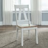 Lindsey Farm 5 Piece Trestle Table Set in Weathered White and Sandstone Finish by Liberty Furniture - 62WH-CD-5TRS - Image 5 of 0