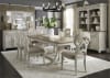 Farmhouse Reimagined 6 Piece Trestle Table Set in Antique White Finish with Chestnut Tops by Liberty Furniture - 652-DR-6TRS - Image 4 of 0