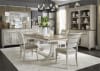 Farmhouse Reimagined 5 Piece Trestle Table Set in Antique White Finish with Chestnut Tops by Liberty Furniture - 652-DR-O5TRS - Image 2 of 0