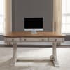 Farmhouse Reimagined 3 Piece Home Office Set in Antique White w/ Chestnut Top Finish by Liberty Furniture - LIB-652-HO-3DH - Image 2 of 0