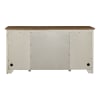 Farmhouse Reimagined Door Credenza in Antique White w/ Chestnut Top Finish by Liberty Furniture - LIB-652-HO120 - Image 4 of 0