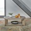 Affinity Oval Cocktail Table in Dusty Taupe with Concrete Top Finish by Liberty Furniture - LIB-674-OT1011 - Image 1 of 0