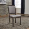 Tanners Creek 3672 Rectangular Leg Table Upholstered Chair 7 Piece Dining Set in Greystone Finish by Liberty Furniture - LIB-686-CD-O7RLS - Image 5 of 0