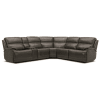 Bentley 6 Piece Sectional in Graphite Gray Leather Finish by Liberty Furniture - LIB-7003GY-UPH-6PCSEC - Image 2 of 0