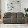 Bentley 2 Piece Sofa Set in Graphite Gray Leather Finish by Liberty Furniture - LIB-7003GY-UPH-SOLO - Image 4 of 0