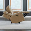 Carrington Triple Zero Gravity Power Recline Console Loveseat in York Sand Leather by Liberty Furniture - 7006SN-23P - Image 4 of 0