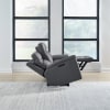 Cooper Triple Zero Gravity Power Recliner with Articulating Headrest in Blue Gray Leather by Liberty Furniture - 7007BG-13P - Image 4 of 0