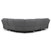 Cooper Triple Zero Gravity Power 6 Piece Sectional in Blue Gray Leather by Liberty Furniture - 7007BG-UPH-6PCSEC - Image 4 of 0