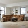 Cooper 6 Piece Sectional Sofa Set in Camel Leather Finish by Liberty Furniture - LIB-7007CM-UPH-6PCSEC - Image 1 of 0