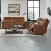 Cooper 2 Piece Sofa Set in Camel Leather Finish by Liberty Furniture - LIB-7007CM-UPH-SOLO - Image 1 of 0