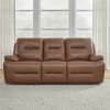 Cameron Zero Gravity Triple Power Reclining Sofa in Dakota Saddle Leather by Liberty Furniture - 7008SD-33P - Image 1 of 0