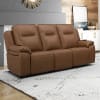 Callihan Zero Gravity Triple Power Reclining 2 Piece Living Room Set in York Butternut Leather by Liberty Furniture - 7018BU-UPH-SOLO - Image 2 of 0