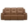 Callihan Zero Gravity Triple Power Reclining 2 Piece Living Room Set in York Butternut Leather by Liberty Furniture - 7018BU-UPH-SOLO - Image 3 of 0