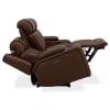 Caswell Zero Gravity Dual Power Reclining Sofa in Nature Chestnut Leather by Liberty Furniture - 7020CN-32P - Image 5 of 0