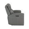 Camden Power Reclining Loveseat in Aline Light Gray Leather by Liberty Furniture - LIB-7021LG-23P - Image 5 of 0