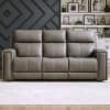 Camden Power Reclining Sofa in Aline Light Gray Leather by Liberty Furniture - LIB-7021LG-33P - Image 1 of 0