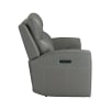 Camden Power Reclining Sofa in Aline Light Gray Leather by Liberty Furniture - LIB-7021LG-33P - Image 5 of 0